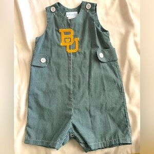 Adorable Baylor University embroidered Jon-Jon